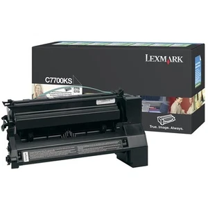 New Genuine Lexmark C770 C772 X772e Black/Color Toner Cartridge C7700KS C7700CS - Picture 1 of 3