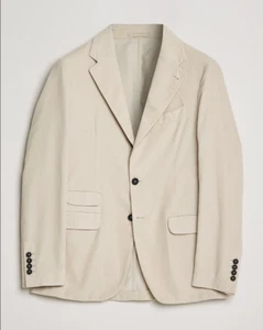 Massimo Alba Stone Baby Baumwolle Cord Anzug Jacke Farbe Elfenbein Größe 50 Neu - Bild 1 von 4