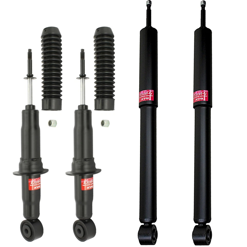 NOVOS apoios de suspensão dianteiros e amortecedores traseiros Excel-G KYB para Toyota Sequoia 2003-2007 - Imagem 1 de 1