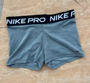Nike Pro Women's 3.0" Compression Shorts-Grey sz XL - Picture 1 of 3
