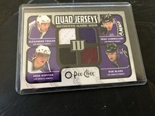 2007-08 O-Pee-Chee Quad Jerseys #QM-BFCK FROLOV CAMMALLERI KOPITAR BLAKE