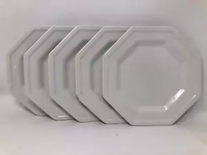 Set of 5 Johnson Brothers China HERITAGE White Bread Plates England Few Chips - Picture 1 of 20