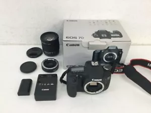 Canon EOS 7D Digital SLR SIGMA DC 17-70mm 1:2.8-4 Battery and BOX japan - Picture 1 of 10
