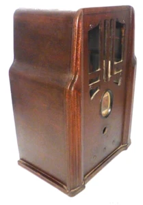 Vintage Philco 620 Grabstein: Holzschale & Abdeckplatte 18 & 1/2" x 13" x 9" - Bild 1 von 7
