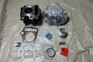 Honda CT70 Top End Rebuild Kit Cylinder Head Piston Valves Cam Gaskets For 69-94 - Picture 1 of 9