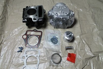 Honda CT70 CRF70 XR70 ATC70 TRX70 Top End Rebuild Kit Cylinder Head Piston - Image 1 of 4