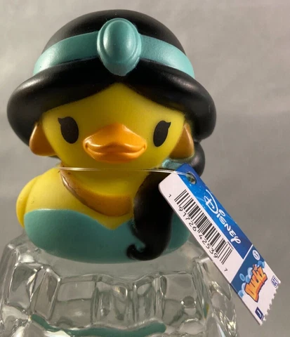 Disney Duckz - Jasmine - Aladdin - Rubber Ducks - Mini Figure -Approx. 2.5" High Cover