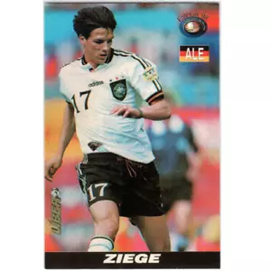 TARJETA CHRISTIAN ZIEGE - COPA MUNDIAL DE LA FIFA FRANCIA 98 - PERÚ, AÑO 1998 - Imagen 1 de 2