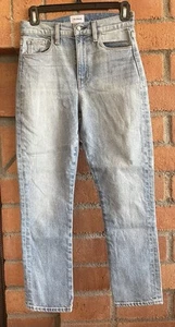 Jeans donna Hudson Holly vita alta dritto lavaggio leggero nuovo con etichette taglia 25 - Foto 1 di 9