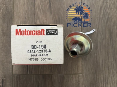 Aspirador de pó NOS Ford C5AZ-12370-A 1965-72 Mustang Fairlane Galaxie distribuidor V8 - Imagem 1 de 4