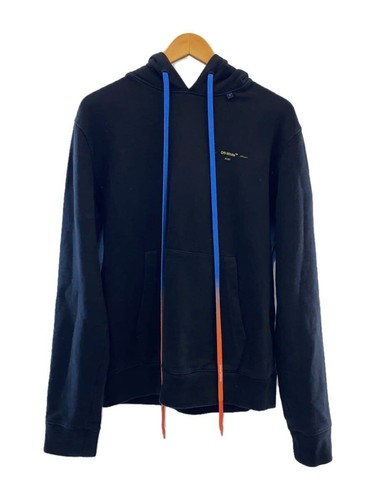 OFF WHITE OMBB034F19E30010 19AW ACRILICO FRECCE SLIM FELPA CON CAPPUCCIO COTONE M