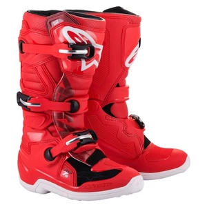 Youth Tech 7s Boots Red - Picture 1 of 10