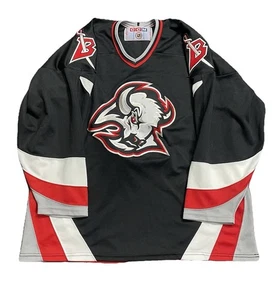 Vintage 90s CCM NHL Buffalo Sabres Blank Stitched Goat Head Jersey Size XL Used - Bild 1 von 10
