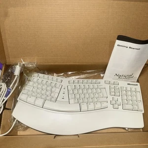 Microsoft Natural Keyboard Elite Ergonomic Brand New in Original Box  - Picture 1 of 17