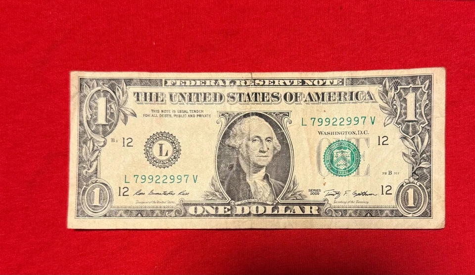 ONE DOLLAR RADAR/TRINARY/PALLIDRONE 79922997! - Image 1 of 1