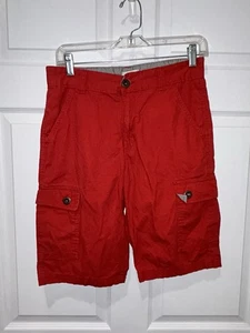 Levi's Red Boys Size 16 Regular Cargo Ripstop Casual Skate Shorts Youth - Picture 1 of 5