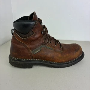 Red Wing Boots 12 D Brown Leather 926 DynaForce Waterproof Work Soft Toe - Picture 1 of 9