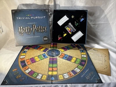 Jogo de tabuleiro Trivial Perseguition World of Harry Potter Ultimate Ed 100% COMPLETO 2018 - Imagem 1 de 4
