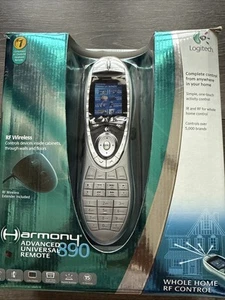 Logitech Harmony 890 Advanced Universal Remote Control Whole Home RF Control - Bild 1 von 10