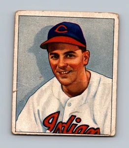 1950 Bowman #94 Lou Boudreau (HOF) LOW GRADE Vintage Baseball Card - Picture 1 of 2