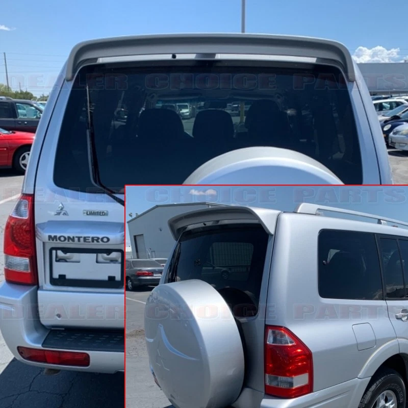 Alerón de techo estilo fábrica Mitsubishi Montero 2001-03 2004 2005 2006 sin pintar  Foto 1 de 1