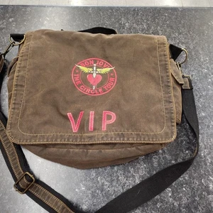 Borsa messenger tela Bon Jovi VIP 2012 Circle Tour concerto souvenir premium - Foto 1 di 8