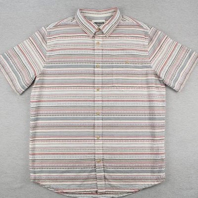 Camisa Mountain Khakis Horizon Calce Clásico Manga Corta Abotonada Para Hombres XL Algodón Foto 1 de 4