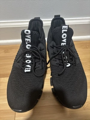 Zapatos para Correr Hoja Antideslizante Moda Tenis Malla Transpirable Suela Suave Para Mujer Foto 1 de 4