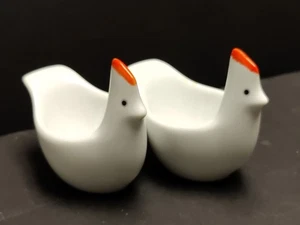 2 NORITAKE - EIERBECHER Eierbecher - Huhn - 60er Jahre Küken - Porzellan - Japan - Bild 1 von 6