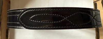 Cinturón Safariland 94 Police Duty sin hebilla 2,25", negro alto brillo - talla 34 Foto 1 de 3