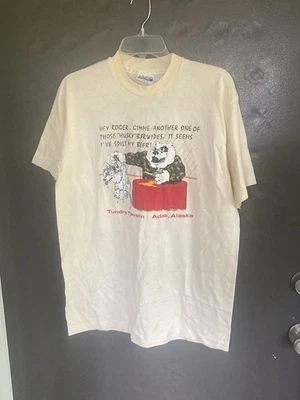 USMC Novelty T-shirt Large Adak Alaska Tundra Tavern - Image 1 of 3