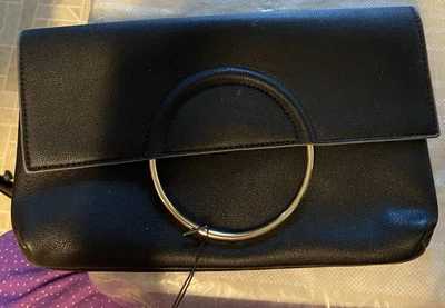 Cartera sin asas Emperia de cuero vegano, cierre magnético, interior estampado animal nueva con etiquetas Foto 1 de 4