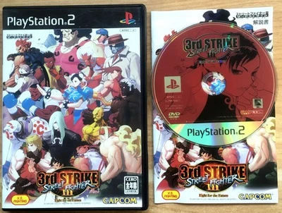 STREET FIGHTER III 3rd Strike COMPLET BOÎTE NOTICE SONY PS2 NTSC JAPAN CIB OVP 3 - Imagen 1 de 4
