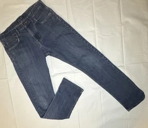 Patagonia Jeans Herren 34x32 blau gerades Bein Bio Baumwolle Denim Hose klassisch - Bild 1 von 4