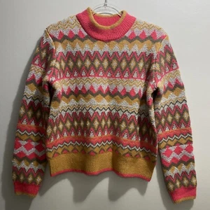 Marc New York Damen Strickpullover Magenta Mehrfarbig Metallic Gr. S M9MW7005 - Bild 1 von 8