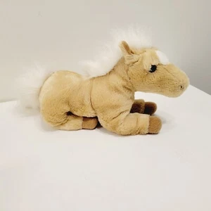 Kids Preferred 2006 Beige Tan White Tail Mane Laying Down Horse Pony Plush Toy  - Picture 1 of 5