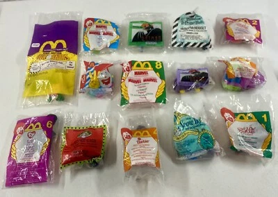 *NUEVO* McDonald’s Happy Meal Juguetes Lote De 14 Dinosaurios McNugget Batman Años 90 Foto 1 de 2