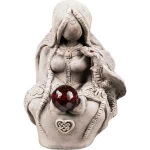 Figura de la diosa dragón babilónico Tiamet, ¡yeso rústico! - Imagen 1 de 2