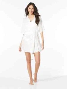 Vince Camuto Shirt Dress SWIMSUIT Cover UpCOLOR WHITE SIZE S NEW - Picture 1 of 2