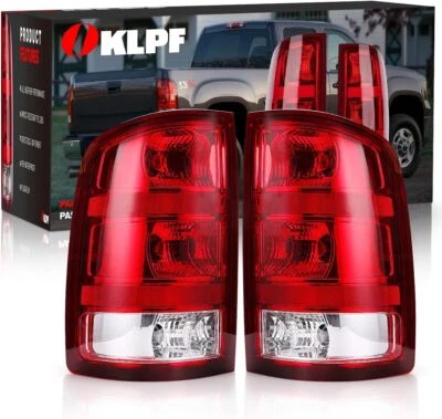 LED Tube Tail Lights Brake Lamps For GMC Sierra 1500 2500HD 3500HD 2007- 2013 Foto 1 de 4
