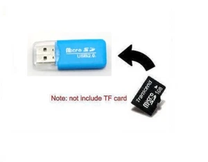 Quality USB 2.0 Micro SD Memory High Speed Card Reader TF Adaptor Micro T-Flash - Picture 1 of 8