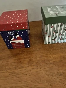 Christmas/wine glasses/Bottoms Up/Dont Get Your Lights In A Tangle/ Boxes - Picture 1 of 9