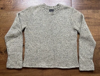 Suéter De Colección Y2K Abercrombie & Fitch Mujer Lana Cuello Redondo - Talla Grande Foto 1 de 4