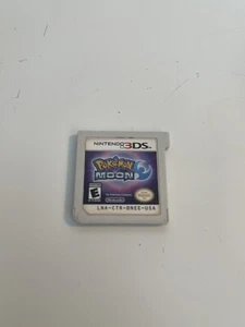 Cartucho de videojuego Pokémon Luna Nintendo 3DS SOLO PROBADO FUNCIONA - Imagen 1 de 3