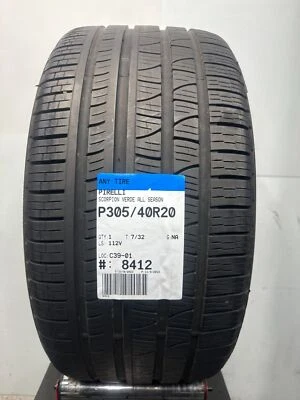 1 Used Pirelli Scorpion Verde AS P305/40R20 3054020 305/40/20 112 V - 7/32 - Image 1 of 4
