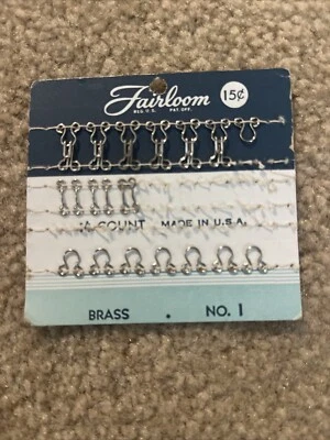 Ganchos, ojos y bucles Fairloom y Life vintage Foto 1 de 4