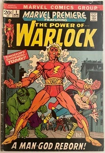 Marvel Premiere #1 - The Power Of... Warlock-A Man God Reborn - Schlüsselthema - Super - Bild 1 von 8