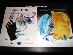 POP STARS 8-Page Editorial HARPER'S BAZAAR June 2023 beautiful high-end jewelry - Picture 1 of 4