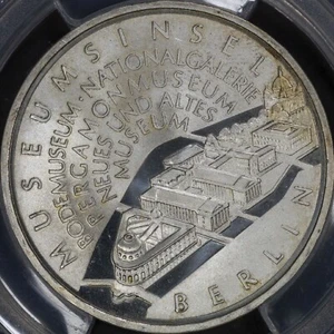 GERMANY. 2002, 10 Euro, Silver, A - PCGS MS68 - Top Pop 🥇 Berlin Museum Island - Picture 1 of 8