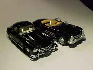 LOTTO MERCEDES 300SL 1955 DINKY & ROADSTER 1957 NUOVO RAY PRESSOFUSO 1/43 COME NUOVO sfuso - Foto 1 di 7